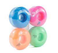 Roues de Skateboard Enuff Refreshers Disco 53mm 55D - Multicolor (Set of 4)