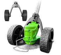 Roues de support de trimmer à cordes, attachement roue coupe à cordes 22 mm Wacker Wacker Wheels stable & Soutien robuste Attachements désherbage pour les mauvaises herbes Cutter l'herbe