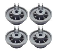 Roues de support inférieur pour lave-vaisselle - 4 pièces Roues de support de remplacement pour lave-vaisselle Rouleaux pour égouttoir à vaisselle | Roues du panier inférieur du lave-vaisselle | Roues