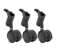 Roues de Support Léger 360 ° Rotation des roulettes de Trépied Tranquille pour la Photographie en Direct