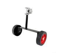 Roues de support pour débroussailleuse construites avec des matériaux et hauteur réglable pour réduire la tension physique lors de l'utilisation (28 mm)