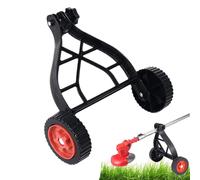 Roues de support pour débroussailleuse, roues auxiliaires, roue de tondeuse à gazon, accessoire de tondeuse à gazon, facile à utiliser, portable pour débroussailleuse