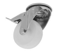 Roues De Support Sealey SCW480SBLEM En Nylon Résistant À La Charge -TL Ø80Mm
