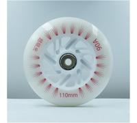 Roues De Trottinette Acrobatique 2 Pièces Lot de Poulie à Rouleaux 90a 90 100 110 Pneu à Poulie à Rouleaux, Red 100mm