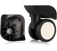 roues de valise de remplacement, Suise de roue pivotante à 360 degrés Roues réparation roues la Mute Remplacement des pièces (W209#)