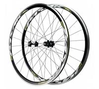 Roues de vélo Course Ultra-légères 700C, Jantes, Cassette 7-11 Vitesses, roulements scellés, Roue 6 Dents à Serrage Rapide, moyeux Frein C/V(Black)