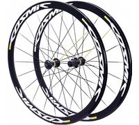 Roues de vélo de Route 700C/30/40/50 mm, Jantes à Disque à Six Points de Verrouillage Central, moyeu en Fibre de Carbone pour Roues 7 à 11 Vitesses