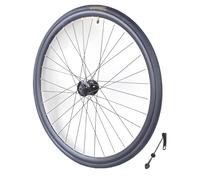Roues De Vélo De Route 700C avec Freins À Disque 32 Trous Jantes en Alliage D'aluminium Entraxe QR 100/135 Mm Compatibles 7/8/9/10/11 Vitesses(Rear Wheel A)