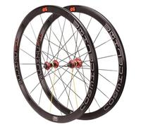 Roues De Vélo De Route 700C Blocage Rapide Roues Frein V Jante Roulement Scellé Moyeu en Carbone Cassette 8-11 Vitesses
