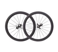 Roues de vélo de Route 700C en Fibre de Carbone, Freins V-Brake QR Avant et arrière, Hauteur 50 mm, Cassette 7/8/9/10/11 Vitesses, Roue Libre 20 Trous, ultralégères