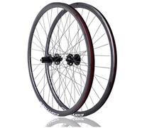 Roues De Vélo De Route 700C Roues Avant-arrière De Vélo Jantes Double Couche Frein À Disque 32H Axe Traversant 100mm/142 Mm pour 8-12 Vitesses(Pair of Wheels)
