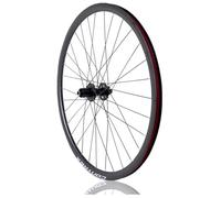 Roues De Vélo De Route 700C Roues Avant-arrière De Vélo Jantes Double Couche Frein À Disque 32H Axe Traversant 100mm/142 Mm pour 8-12 Vitesses(Rear Wheel)