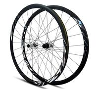 Roues De Vélo De Route Axe Traversant 700C Paire De Roues Freins À Disque Moyeux 24H Alliage D'aluminium Jantes for 8 9 10 11 12 Vitesses Cassette(Titanium,HG_Thru AXLE 15 * 100MM)