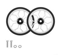 Roues de vélo en aluminium léger de 80 mm, design à cinq pétales