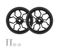 Roues de vélo en aluminium léger de 80 mm, design à cinq pétales