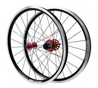 Roues de Vélo Pliables 20 Pouces, Freins 406 V, 20 X 1-3/8, Roue Avant 451 Mm, Roue Arrière 74 Mm, Support 130 Mm, Cassette 7-12 Vitesses 100/130MM,451