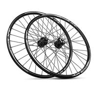 Roues de vélo VTT 26 Pouces, Freins à Disque, Serrage Rapide, Jantes en Alliage à Double paroi, étanches, 2 roulements à l'avant et 4 à l'arrière.