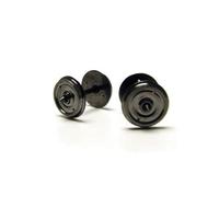 Roues de voiture de 14,1 mm - 2 trous (lot de 10)