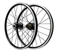 Roues de VTT 20/22 Pouces, Freins à Disque/V-Brake, Blocage Rapide, Alliage d'aluminium, 24 Trous, pour vélos 7 à 12 Vitesses.