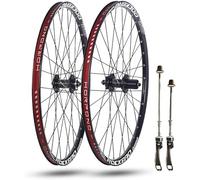 Roues De VTT 24'', 26'', 27,5'', 29'', Double Couche, Freins À Disque Avant Et Arrière, Moyeux 32 Trous for 7 11 Vitesses(Nero,27.5inch)