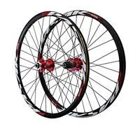 Roues de VTT 24 Pouces à démontage Rapide, Pliables, 32 Trous, Freins à Disque mécaniques, Jantes VTT, Cassette 8/9/10/11/12 Vitesses, 2 roulements à l'avant, 4 à l'arrière, 1886 g