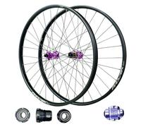 Roues de VTT 26/27,5/29 Pouces, Alliage d'aluminium, 54 Dents, roulements Hybrides/étanches, axe traversant 110 x 148 mm, Jante 28 Trous pour Transmission 11/12 Vitesses, 1950 g