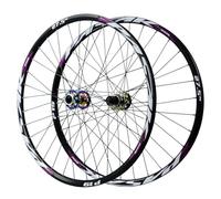 Roues de VTT 26/27,5/29 Pouces, Jante arrière en Alliage d'aluminium pour Descente, Frein à Disque, 4 roulements étanches, Compatible 7 à 12 Vitesses.