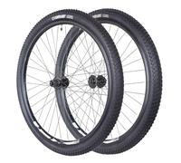 Roues de VTT 29 Pouces à Cassette, moyeux 36 Trous, Freins à Disque QR, Jantes Double Couche en Alliage d'aluminium 100/135 mm, pneus 29x2.10 compatibles avec Cassettes 7/8/9/10 VI