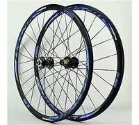 Roues de VTT 700C pour Vélo de Route Roulements Palin à Blocage Rapide 24 Trous Jantes à Roue Libre 7-11 Vitesses Freins à Disque Freins à Disque