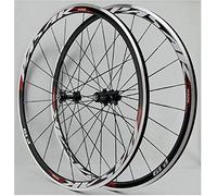 Roues de VTT/VTC 700C Freins V-Brake/C-Brake Jantes Double Paroi en Alliage D'Aluminium de 30 mm Compatibles avec Les Vélos 7/8/9/10/11/12 Vitesses