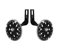 Roues d'entraînement de vélo pour enfants de 35,6 cm, 40,6 cm, 50,8 cm, roues clignotantes en polyuréthane avec lumière LED, anti-usure et silencieuses, pour vélos d'enfants (50,8 cm)