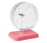 Roues d'exercice silencieuses pour hamsters, hamsters, vélo de course - Roue d'entraînement muet - Roue d'exercice pour petits animaux à double roulement - Pour petits animaux