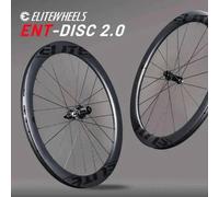 Roues en carbone ELITEWHEELS ENT 2.0, frein à disque, jantes en carbone 700c, blocage central, jeu de roues de vélo de route, qualité UCI, jeu de roues de course sur route 38mm Depth 28mm