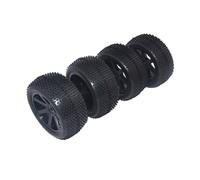Roues Et Pneus Buggy Rc, 4 Pièces, Échelle 1/10, Pour Voiture Hsp Hpi