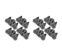 Roues For Panier Inférieur De Lave-vaisselle W10195416, Compatibles Avec KitchenAid Et Whirlpool, Pièces De Rechange For Panier À Vaisselle(8 pcs)