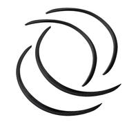 Roues Garde-BOU pour Hyundai Ix35 pour Santa Fe pour Tucson pour Sonata pour Elantra Sourcils Roue Voiture Bande Évasée Garniture D'arche Garde-Boue(4pcs)