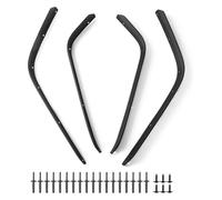 Roues Garde-BOU pour Jeep pour Wrangler JK 2007-2017 Bavettes De Protection Anti-éclaboussures Élargisseurs d'ailes Avant Et Arrière Extensions Passage Roue