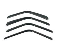 Roues Garde-BOU pour Jeep pour Wrangler JL 2018-2023 Extensions d'ailes Roue Voiture Volets D'arche Avant Et Arrière Bandes Anti-éclaboussures Garnitures De Sourcils(for Hight Fender)