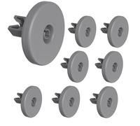 Roues lave-vaisselle - Universelles - Lot de 8 - Compatible AEG, Candy, Electrolux - 40mm - Panier inférieur