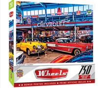 Roues Le Showcase 750 Pièces Puzzle En Bois 610Mm X 460Mm (Mpc)