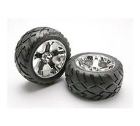 Roues montees collees anaconda arriere pour nitro/avant electrique(2) G