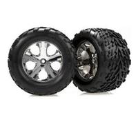 Roues montees collees talon arriere thermique/avant electrique (2) G