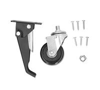 Roues Pivotantes de Tige 65mm, Accessoires de Meubles Mobiles à Rotation 360°, Faible Bruit - Polypropylène Résistant, Protection des Sols, Usage Polyvalent