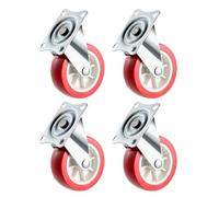 Roues pivotantes flexibles et mobiles, silencieuses, améliorent la maniabilité pour une utilisation en stock et pour les personnes