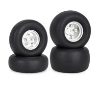 Roues Pneus pour Tamiya Frog Sand Scorcher Grasshopper pour Hornet 1/10 | Roues beadlock alu avec pneus caoutchouc conversions Pour buggy constructions tout terrain 1/10 Pièces