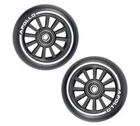Roues pour Apollo Stunt Scooter paire de roues de scooter série Pro 100mm avec coeur en nylon 2 rouelements à billes Abec 9, roues de rechange pour Stunt, Freestyle-et Kick-Scooter
