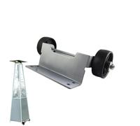 Roues pour chauffages de terrasse - Kit de base mobile universel | Pièces de rechange pour chauffage de terrasse au propane, jardin extérieur, balcon, porche, cour et pelouse