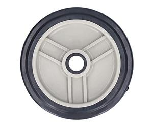 Roues pour Compresseur d'Air 4 Pouces, Roulettes Robustes en ABS, Faciles à Déplacer, Résistantes à l'Usure - Mobilité Stable, Pratiques pour Ateliers Industriels