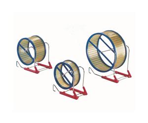 Roues pour hamster plastique Nobby Pet Bleu 15 cm