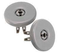 Roues pour Lave-vaisselle 2 Pièces en Plastique pour Panier Inférieur